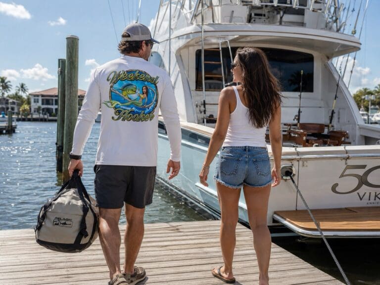 Where Can Charter Boat Owners Order Fully Custom Boating Shirts With Professional Marine Artwork Today?
